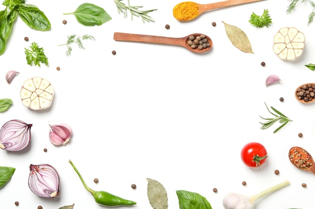 Плоская композиция ингредиентов